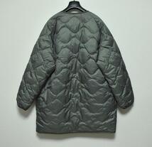 【送料無料】新品 nanamica Reversible Down Coat L SUBF267 SAGE GREEN ナナミカ リバーシブル ダウンコート ★_画像4