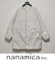 【送料無料】新品 nanamica Reversible Down Coat S Ecru SUBF267 ナナミカ リバーシブル ダウンコート_画像1