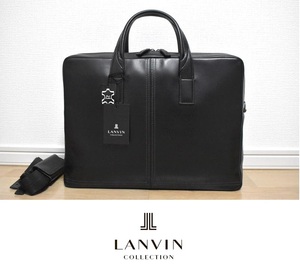 【即決】新品 ランバン コレクション LANVIN COLLECTION サントル レザービジネスバッグ A4サイズ 定価50600円 286502 IKETEI イケテイ 