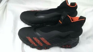  Adidas 2023 NEW CODECHAOS LACELESS GV6907 BOA туфли для гольфа 26cm черный [ новый товар не использовался товар ] дешевый 