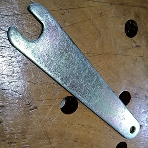  loaded tool maintenance for tool open wrench Manufacturers unknown size 13mm. total length 125.0mm. thickness 3.6mm. use impression equipped Uniqlo . gold 