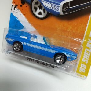 ホットウィール '69 シェルビー GT-500 SHELBY
