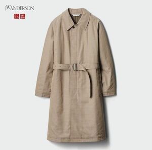 【週末限定値下げ】　ユニクロ jw anderson　トレンチコート　中綿入りの ロング丈　XL　