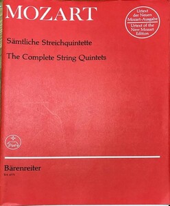 mo-tsaruto string comfort . -ply . bending complete set of works : KV 174, 515-516, 406, 593, 614 ( part . set ) import musical score MOZART Streich-Quintette/Ed.Hess & Schmid