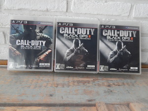 □■□PS3　CALL OF DUTY BLACK OPS3本セット（現状品）□■□