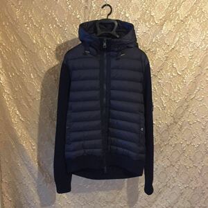 正規品 MONCLER モンクレール MAGLIONE マグリオン ニット切替 ダウンジャケット マグリア パーカー XXLサイズ 0108