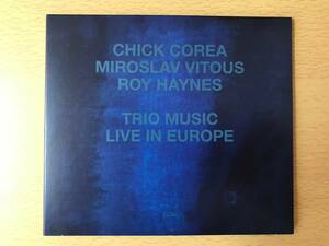 チック・コリア（Chick Corea） トリオ・ミュージック・ライヴ・イン・ヨーロッパ Trio Music Live In Europe 紙ジャケ 輸入盤