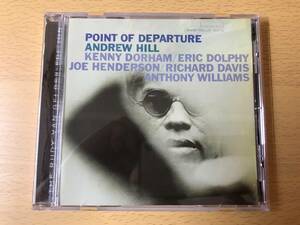 アンドリュー・ヒル（Andrew Hill） ポイント・オヴ・ディパーチャー Point Of Departure 輸入盤 Bluenote RVG Edition