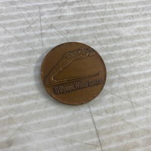 第11回 札幌オリンピック冬季大会記念メダル 造幣局 銅メダルのみ COPPER MEDAL ケース付き 中古の画像5