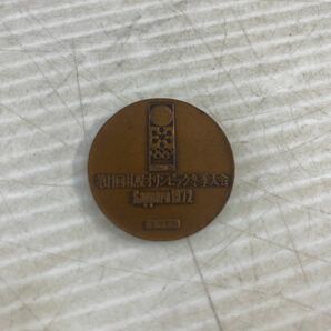 第11回 札幌オリンピック冬季大会記念メダル 造幣局 銅メダルのみ COPPER MEDAL ケース付き 中古の画像6