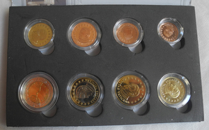 バチカン 1セント〜2ユーロ 試鋳貨 見本貨 コイン プルーフ8枚セット ユーロ 2011年 ヨーロッパ probe