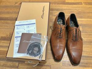 サントーニ Santoni ビームスエフ BEAMS F レザーシューズ サイズ6.5 管BARR