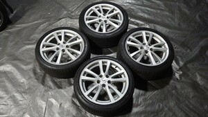 5H 114.3 8J+45 レクサスIS350 GSE21 IS250 GSE20 純正タイヤホイール４本セット225/40R18　18インチ POTENZA S001 FALKEN AZENIS