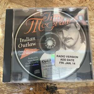 シ● ROCK,POPS TIM MCGRAW - INDIAN OUTLAW - RADIO MIX シングル,PROMO盤 CD 中古品