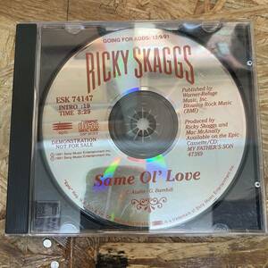シ● ROCK,POPS RICKY SKAGGS - SAME OL' LOVE シングル CD 中古品