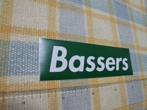 BASSERS バサーズ/ブラックバス/ステッカー/シール/ ※ヤフーショッピングストア/レア物商会・健美堂でも大量出品中!