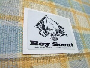  Boy ska uto/Boy scout/ sticker / seal / * Yahoo! shopping store / rare thing association *. beautiful . also large amount exhibiting!