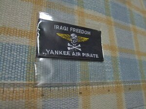 アメリカ空軍 YANKEE AIR PIRATE/イラク/湾岸戦争/ワッペン/エンブレム/ ※ヤフーショッピングストア/レア物商会・健美堂でも大量出品中！