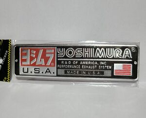 ヨシムラ YOSHIMURA USA 耐熱アルミステッカー 1枚 ■複数注文割引■2枚で999円