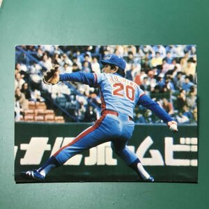 1979年　カルビー　プロ野球カード　79年　7月　28位　中日　星野　　【管D30】