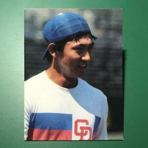 1979年　カルビー　プロ野球カード　79年　中日　田尾　　【管D30】