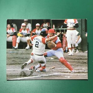 1979年　カルビー　プロ野球カード　79年　日本シリーズ　激突！必勝攻防戦　　【管D30】