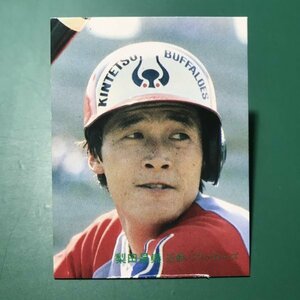 1982年　カルビー　プロ野球カード　82年　37番　近鉄　梨田　　　【管C42】