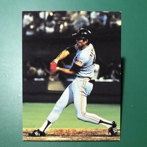 1982年 カルビー プロ野球カード 82年 195番 巨人 山本    【管理C48】の画像1