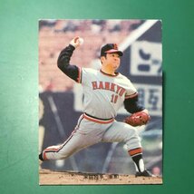 1974年　カルビー　プロ野球カード　74年　110番　阪急　米田　　　【管983】_画像1