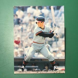 1974年　カルビー　プロ野球カード　74年　108番　阪急　福本　　　【管983】