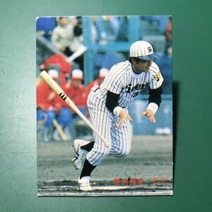 1987年　カルビー　プロ野球カード　87年　51番　阪神　掛布　　　【管C69】