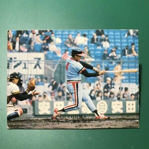 1976年　カルビー　プロ野球カード　76年　440番　阪急　マルカーノ　　　　【管A88】