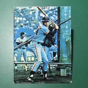1976年　カルビー　プロ野球カード　76年　753番　巨人　山本　　　【管A88】
