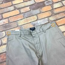 BP2-797★W100センチ位★タグ付き未使用品★USA古着【DOCKERS】ストレートフィット ストレッチパンツ【W38 メンズ XL】ベージュ リーバイス_画像7