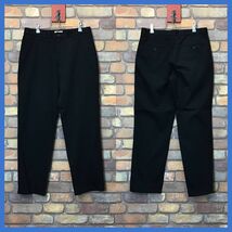 BP2-406★W88センチ位★超格安 訳あり★【DOCKERS ドッカーズ】クラシックフィット トラウザーズ【W34×L32 メンズ L】ブラック USA古着_画像8