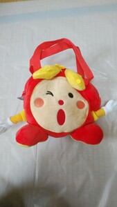 めざましテレビ　めざましくん　ぬいぐるみトートバッグ