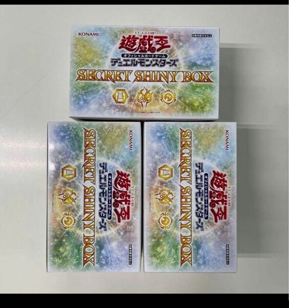 遊戯王　SECRET SHINY BOX 3ボックス