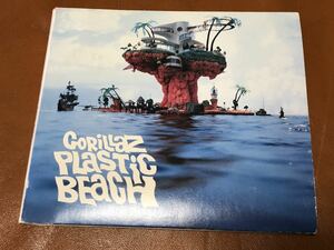 Gorillaz「Plastic Beach」CD 紙ジャケット仕様 日本盤ボーナストラック 特典ポスター ステッカー付き