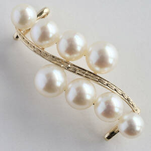 K14 Mikimoto ... pearl 6.2-7.9mm obi .