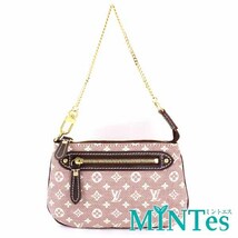 Louis Vuitton ルイヴィトン M62999 ミニ ポシェット アクセソワール ポーチ モノグラム・イディール セピア モノグラム キャンバス_画像1