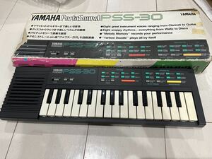 1円スタート YAMAHA ヤマハ キーボード 電子ピアノ 鍵盤楽器 PSS-30 動作確認済み