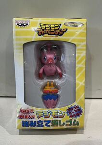 1円スタート BANPRESTO バンプレスト デジモンアドベンチャー キャラクター デジモンピヨモン 組み立て消しゴム フィギュア 新品 未使用