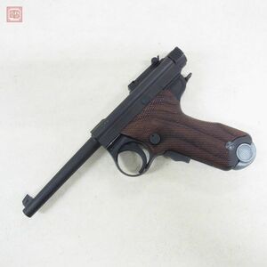 CAW モデルガン 南部式自動拳銃 大型乙 陸式 木製グリップ HW ヘビーウェイト SPG 現状品【10