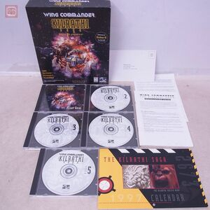 Windows95 CD-ROM WING COMMANDER the KILRATHI saga I/II/III ウイングコマンダー オリジン ORIGIN 箱説ハガキ付【20