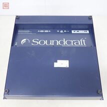 ★Soundcraft アナログサウンドミキサー FX16ii 16ch サウンドクラフト 通電のみ確認【40_画像8