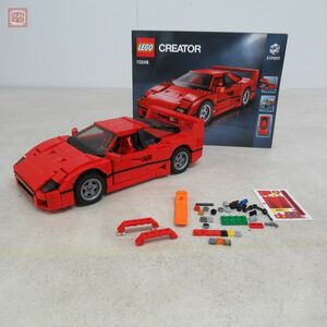 組立済 レゴ 10248 クリエイター フェラーリ F40 LEGO CREATOR Ferrari F40 箱無し 現状品【20