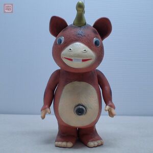 イヌクマ 快獣ブースカ ソフビ フィギュア 全高：約38cm 円谷プロ【20