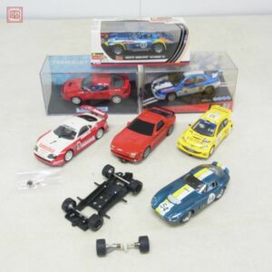 SCX/モノグラム他 1/32 スバル インプレッサ WRC/コブラ デイトナ クーペ 等 まとめてセット 破損等有 ジャンク スロットカー【20