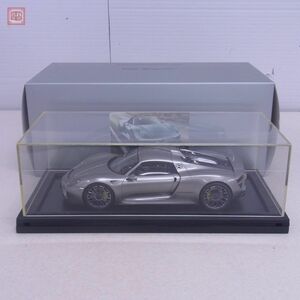 PMA 1/18 ポルシェ 918 スパイダー シルバー ミニチャンプス MINICHAMPS PORSCHE SPYDER【20