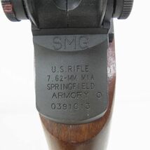 HF ホビーフィックス 金属製モデルガン U.S.RIFLE M14 HOBBY FIX リアルウッド SMG 現状品【60_画像8